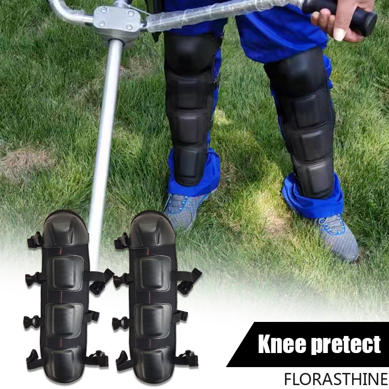 Knee Guard Hard - 2Pcs Black Leg Protector with Hard