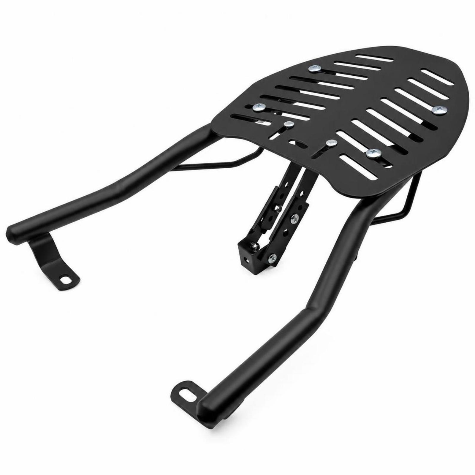 Motorcycle Gear Rack - Heavy Duty Metal Motorcycle Cargo Rack