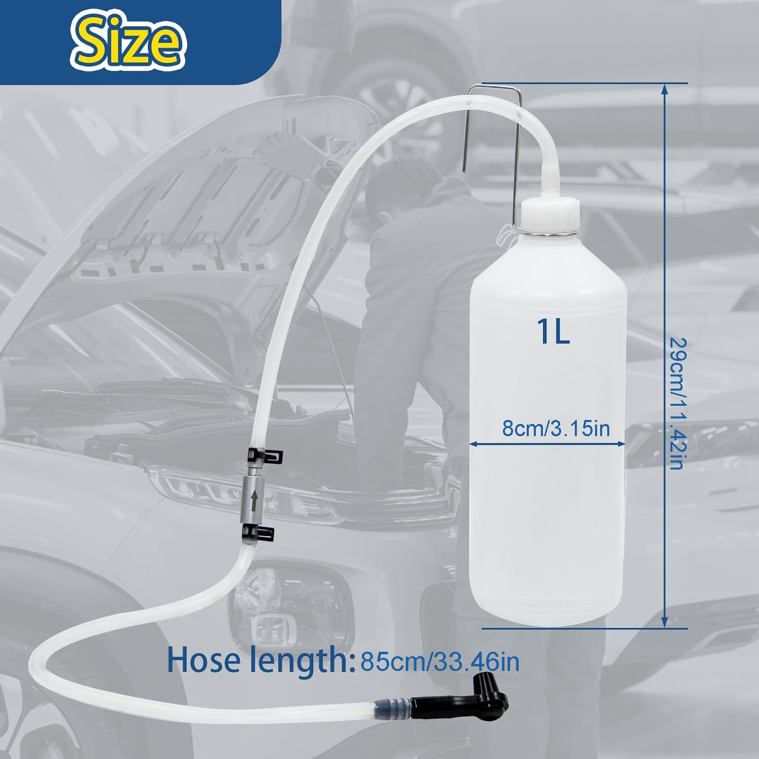 1L Brake Fluid Bleeder Kit wit - Motorcycle Gear Airbag 评论和价格