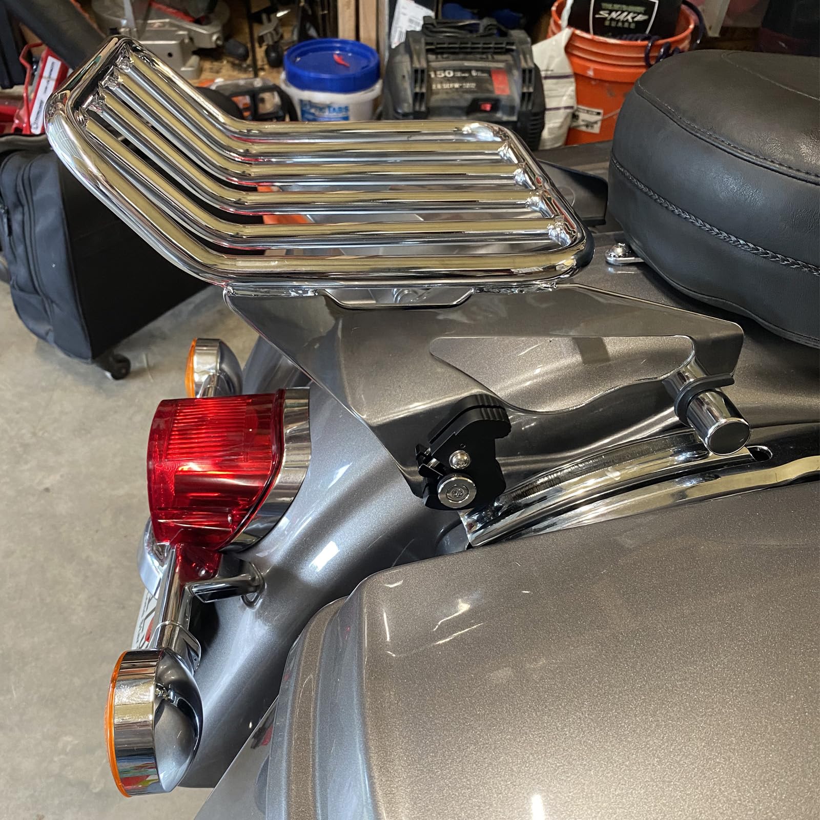 Detachable Two-Up Motorcycle L - Motorcycle Gear Rack 评论和价格
