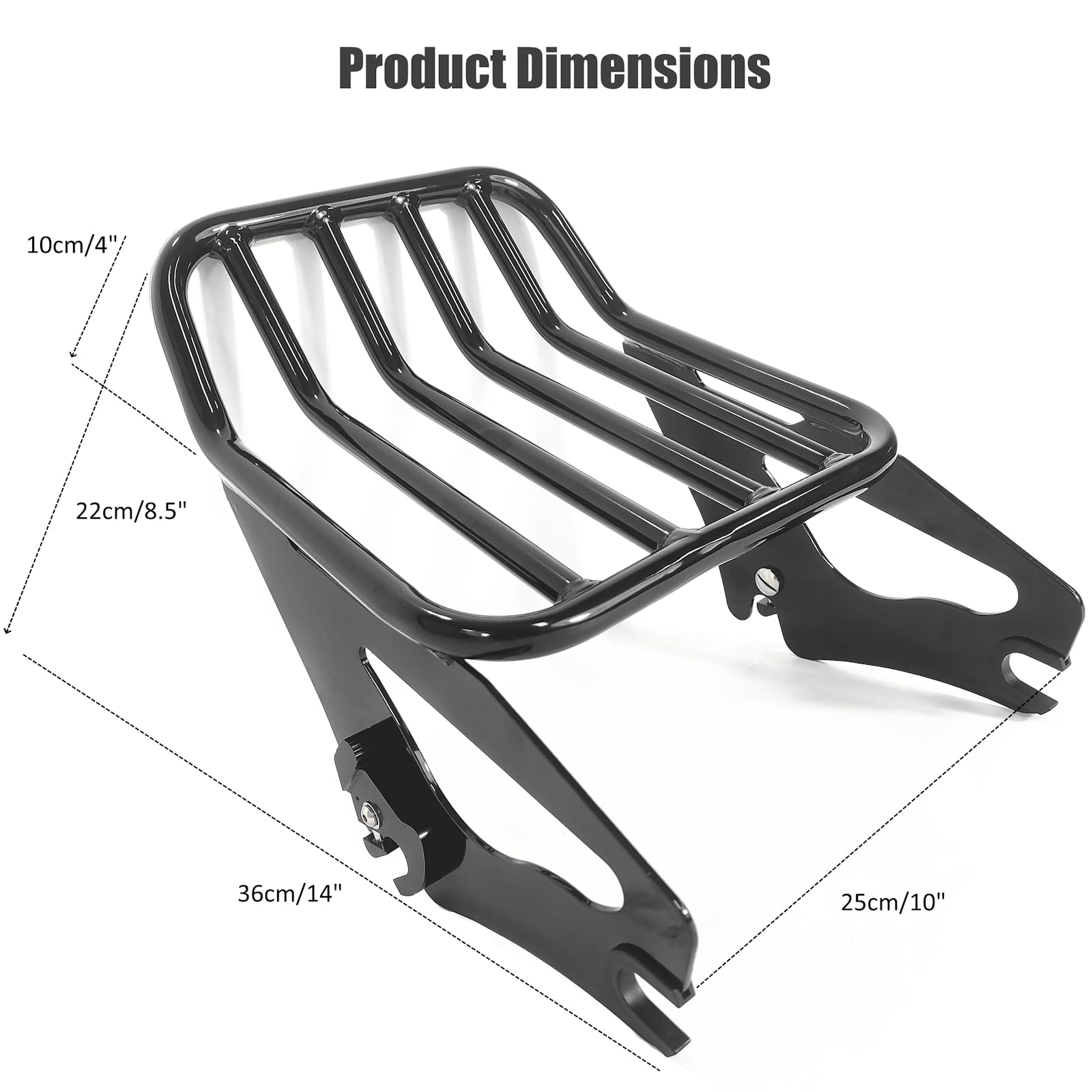 Detachable Two-Up Motorcycle L - Motorcycle Gear Rack 评论和价格