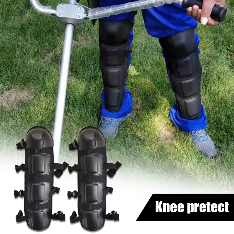 2Pcs Black Leg Protector With  - Knee Guard Hard 评论和价格
