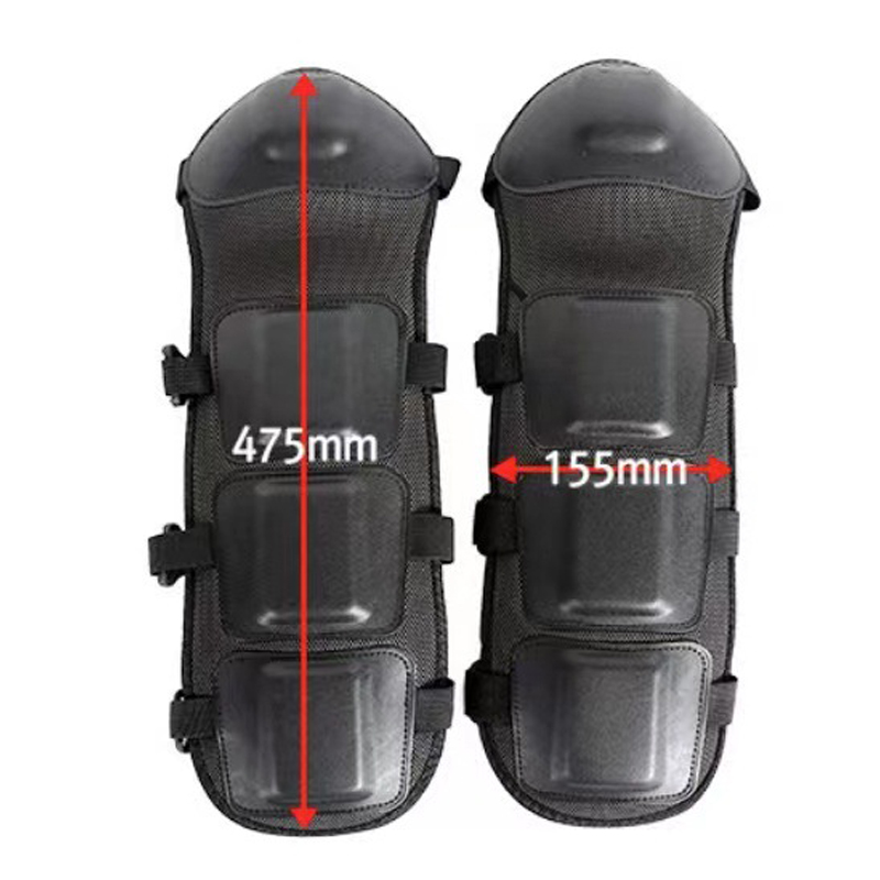 2Pcs Black Leg Protector With  - Knee Guard Hard 评论和价格