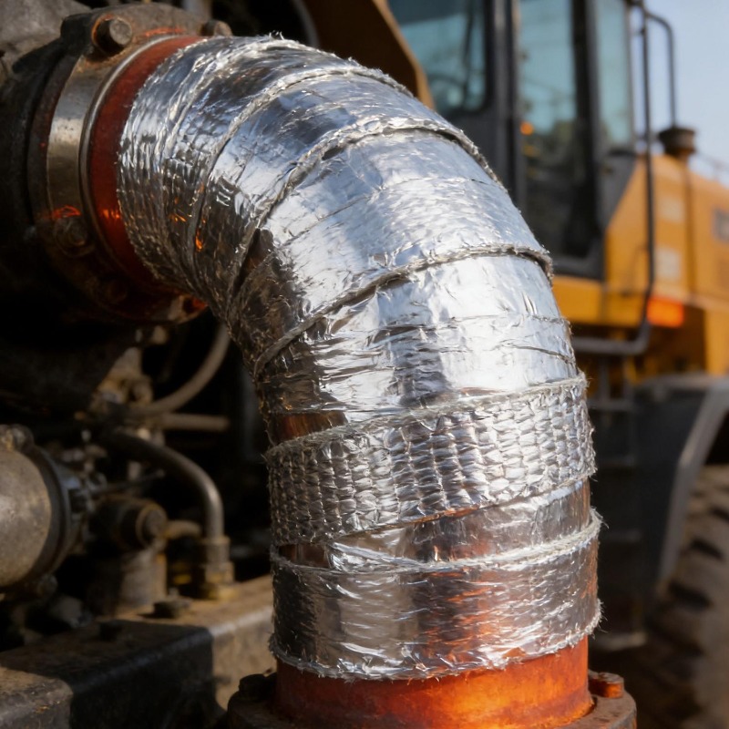 Car Exhaust Pipe Insulation Ta - Exhaust Wrap Titanium 评论和价格
