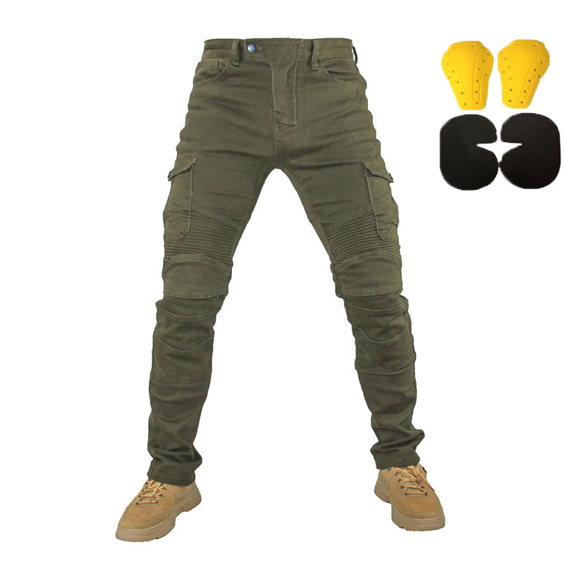 Motorcycle Jeans Pantalones Mo - Motorcycle Gear Jeans 评论和价格