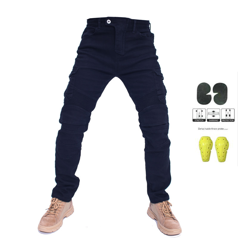 Motorcycle Jeans Pantalones Mo - Motorcycle Gear Jeans 评论和价格