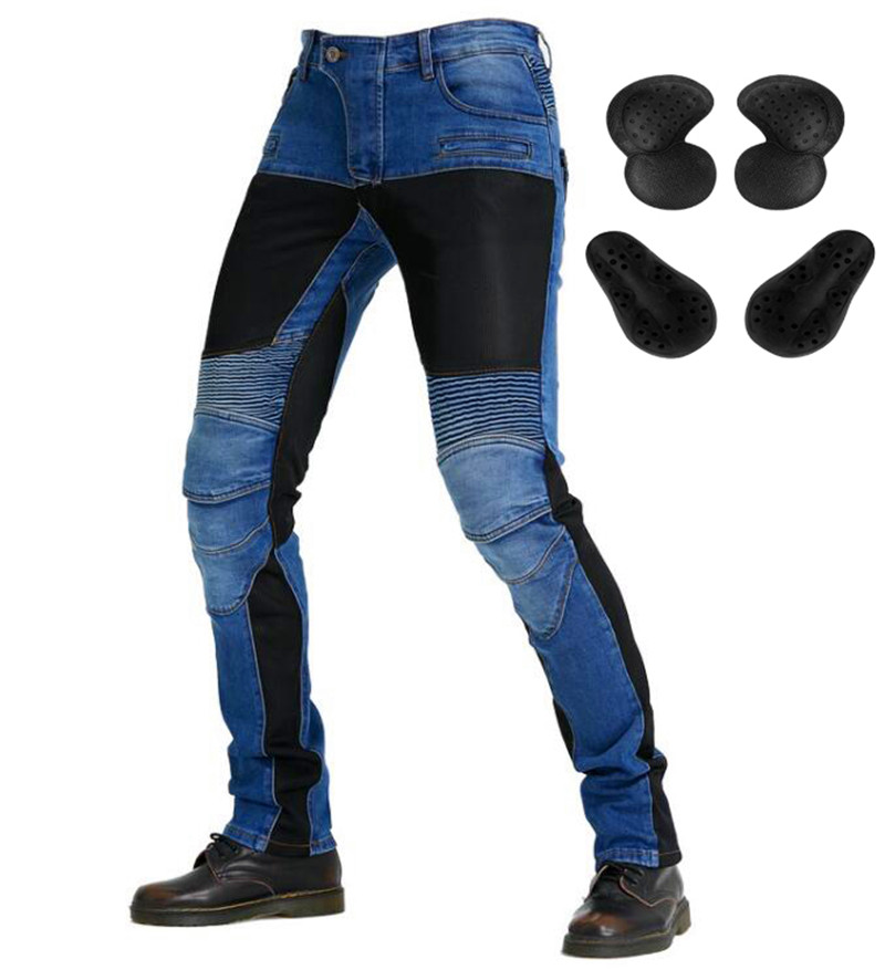Men Motorcycle Pants Aramid Mo - Motorcycle Gear Jeans 评论和价格