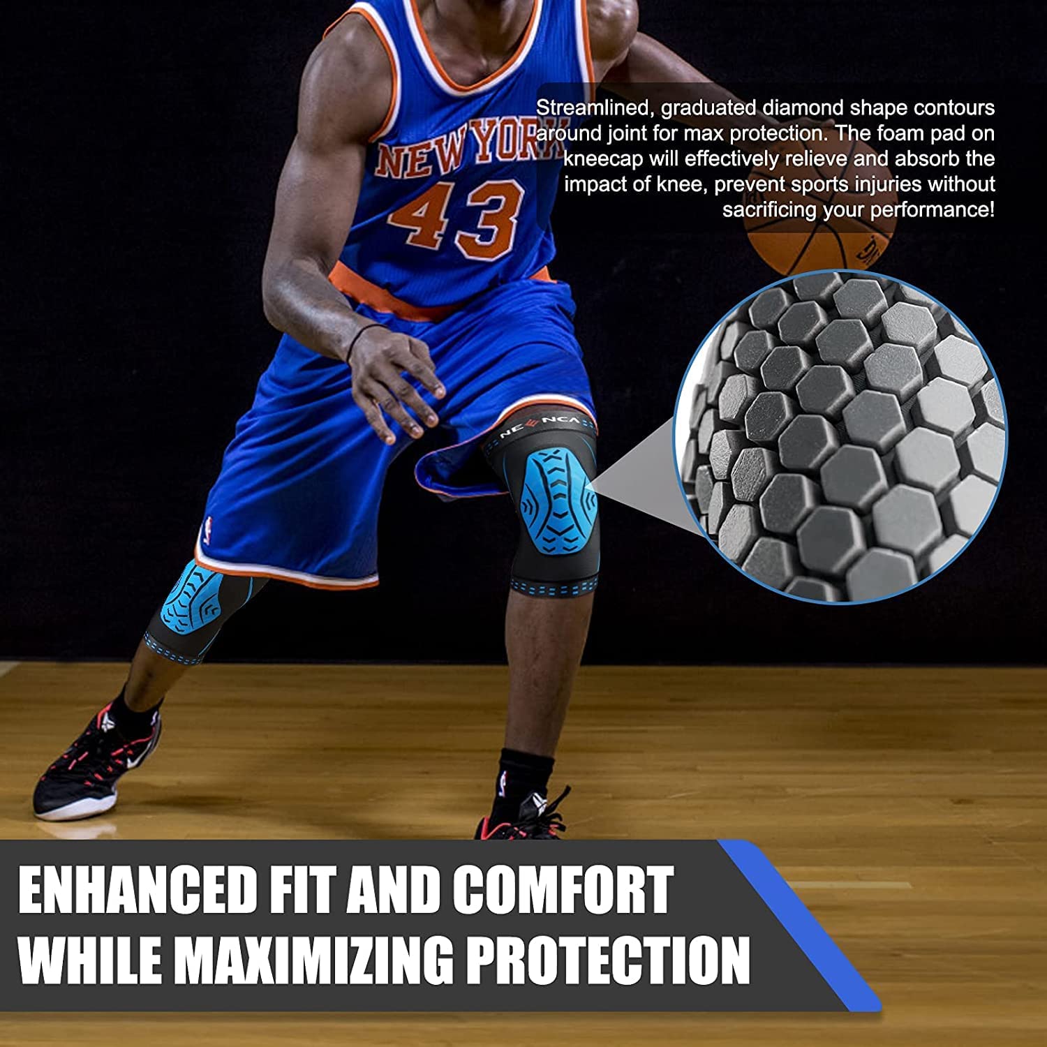 NEENCA Knee Brace Compression  - Knee Guard Hard 评论和价格