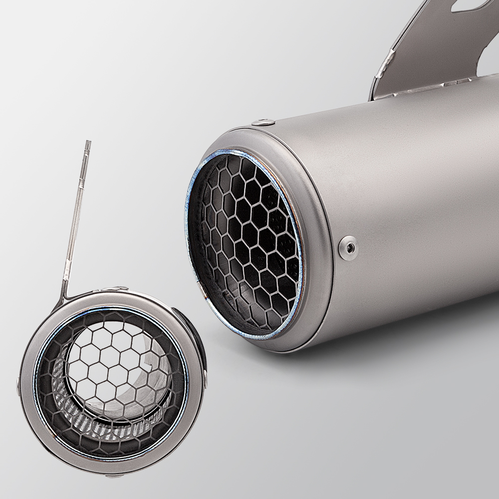 Motorcycle Titanium Exhaust Sy - Exhaust Wrap Titanium 评论和价格