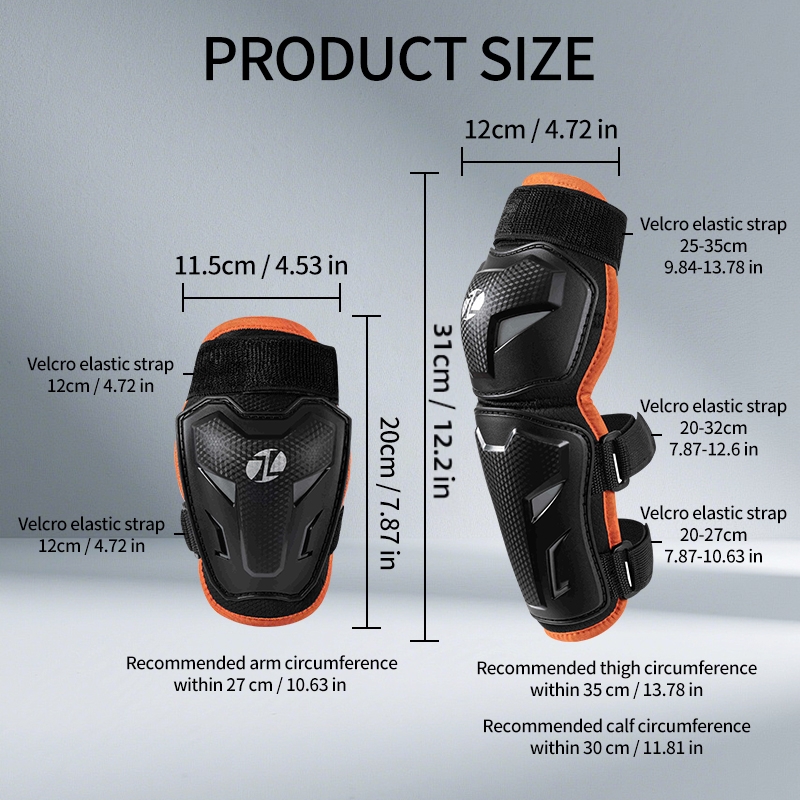 JCAA Children Knee Elbow Guard - Knee Guard Hard 评论和价格