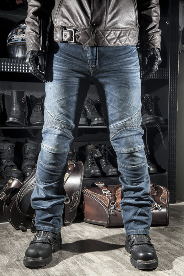 Outdoor  Men's Motorcycle Anti - Motorcycle Gear Jeans 评论和价格