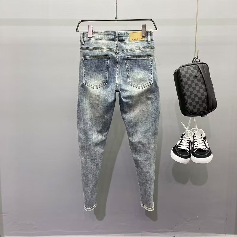 New 2025 High Quality Vintage  - Motorcycle Gear Jeans 评论和价格