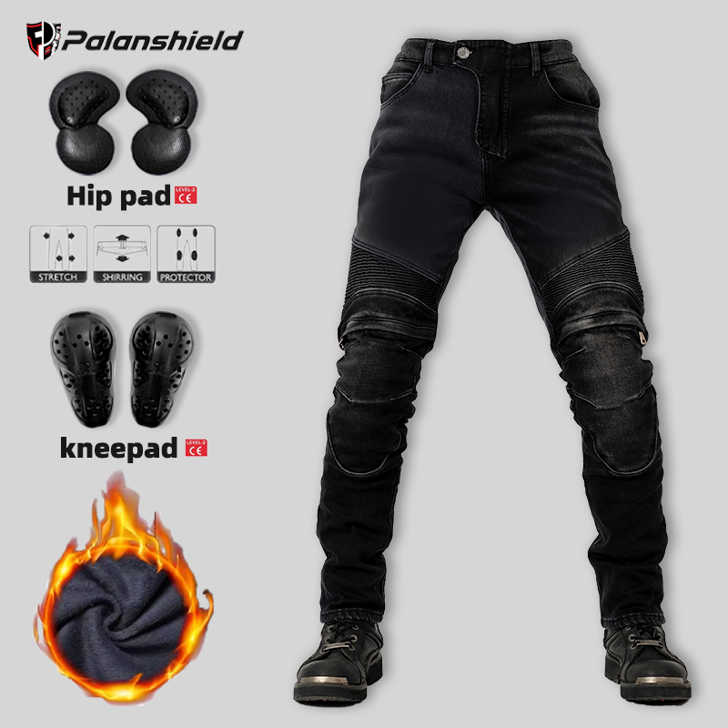 Winter Motorcycle Pants warm   - Motorcycle Gear Jeans 评论和价格