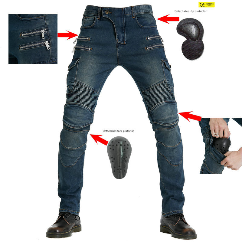 Motorcycle Trips Anti-Fall Mot - Motorcycle Gear Jeans 评论和价格