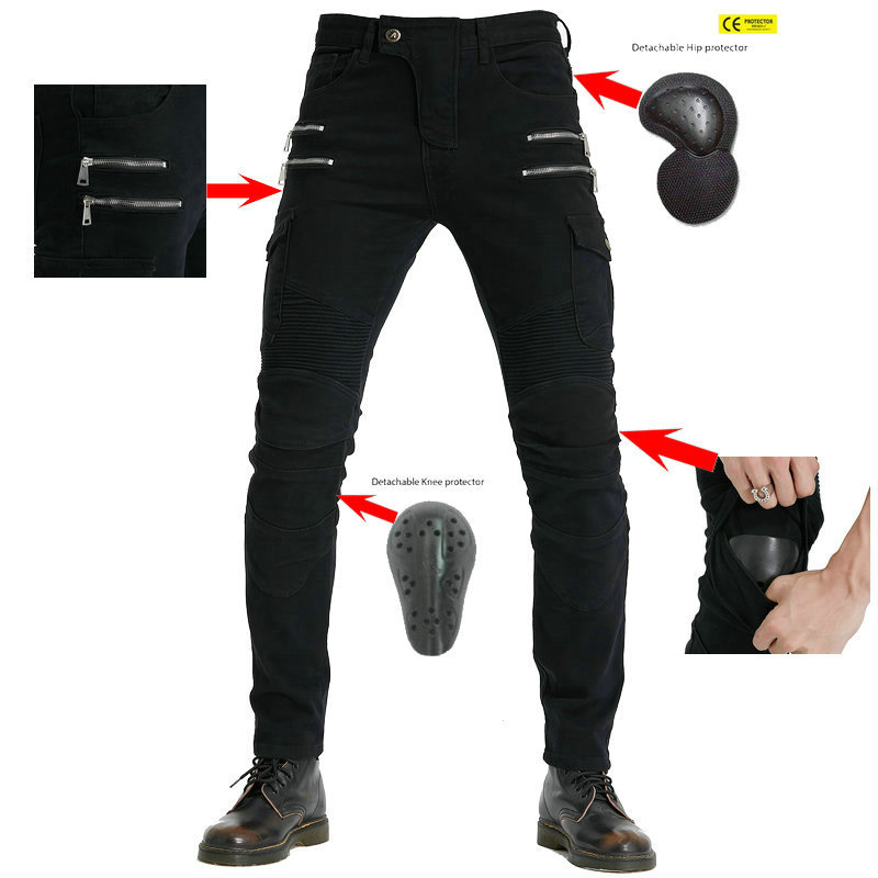 Motorcycle Trips Anti-Fall Mot - Motorcycle Gear Jeans 评论和价格
