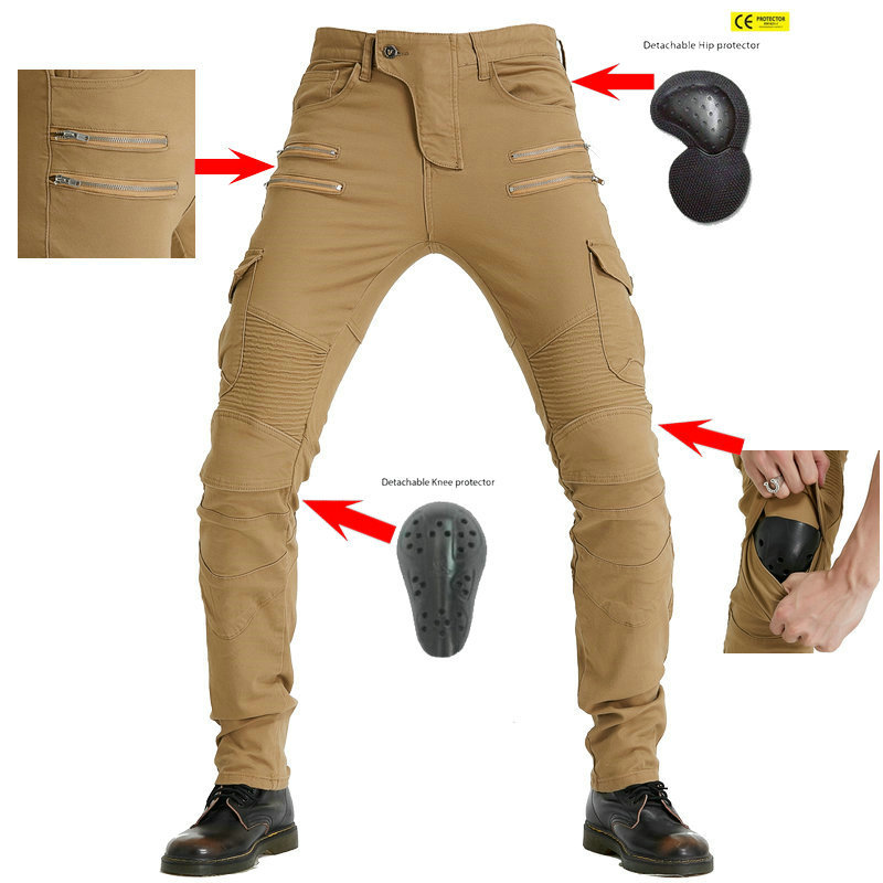 Motorcycle Trips Anti-Fall Mot - Motorcycle Gear Jeans 评论和价格