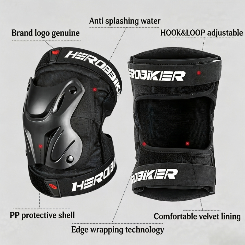 Anti-Fall Wear Resistant Motoc - Knee Guard Hard 评论和价格