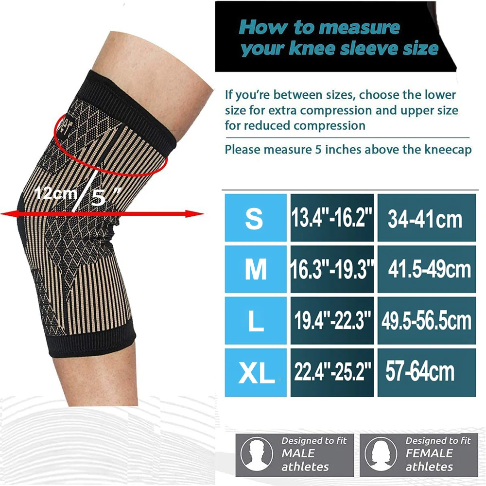 Copper Knee Braces for Women a - Knee Guard Hard 评论和价格